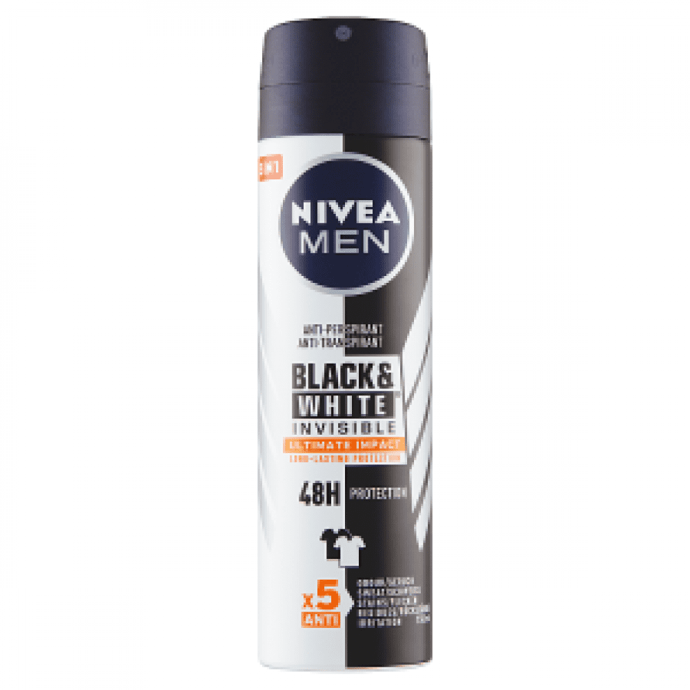 Дез. Nivea Men Black&White Impact 150 мл