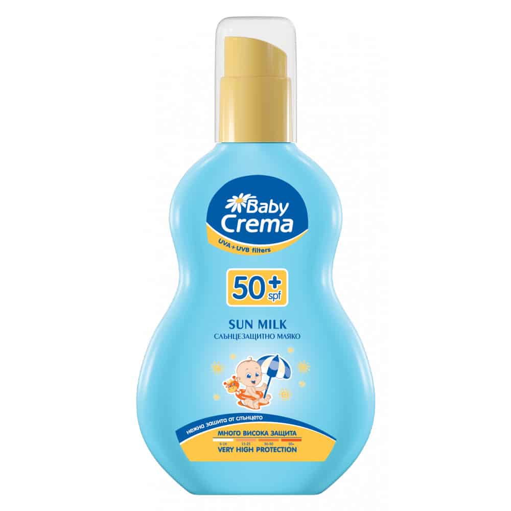 Мляко слънцезащитно Baby crema SPF50 150МЛ