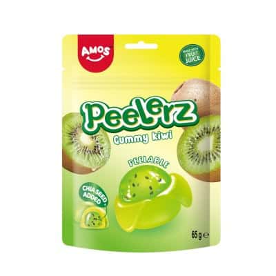 Бонбони жел.амос peelerz киви 65гр