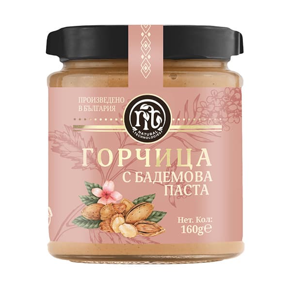 Горчица с бадемова паста Natural  160 гр