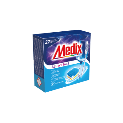 Таблетки за съдом. Medix  All in 1 22бр