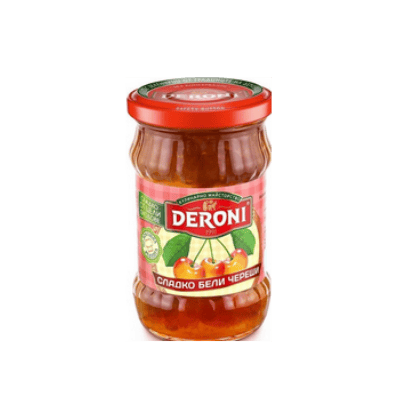 Сладко от бели череши Deroni 300гр
