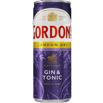 Коктейл джин Gordon`s с тоник  5% 250мл