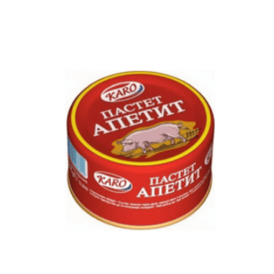 Пастет Апетит свински Kaрo 100гр