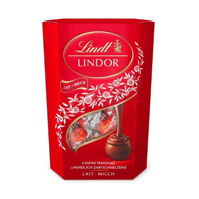 Шок.бонбони Lindt с млечен шоколад 200гр