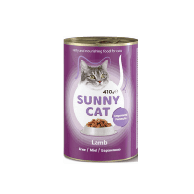 Храна  Съни кет агне и пуйка 410 гр.