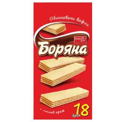 Вафли Боряна 18бр 420гр