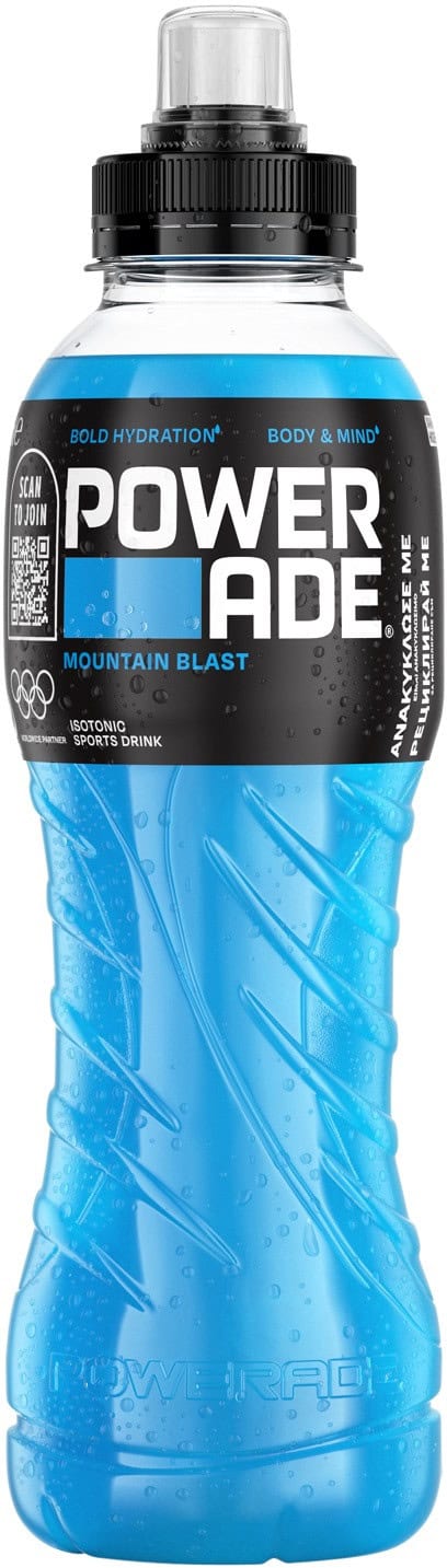 Спортна напитка Powerade mount.blast 0.5л