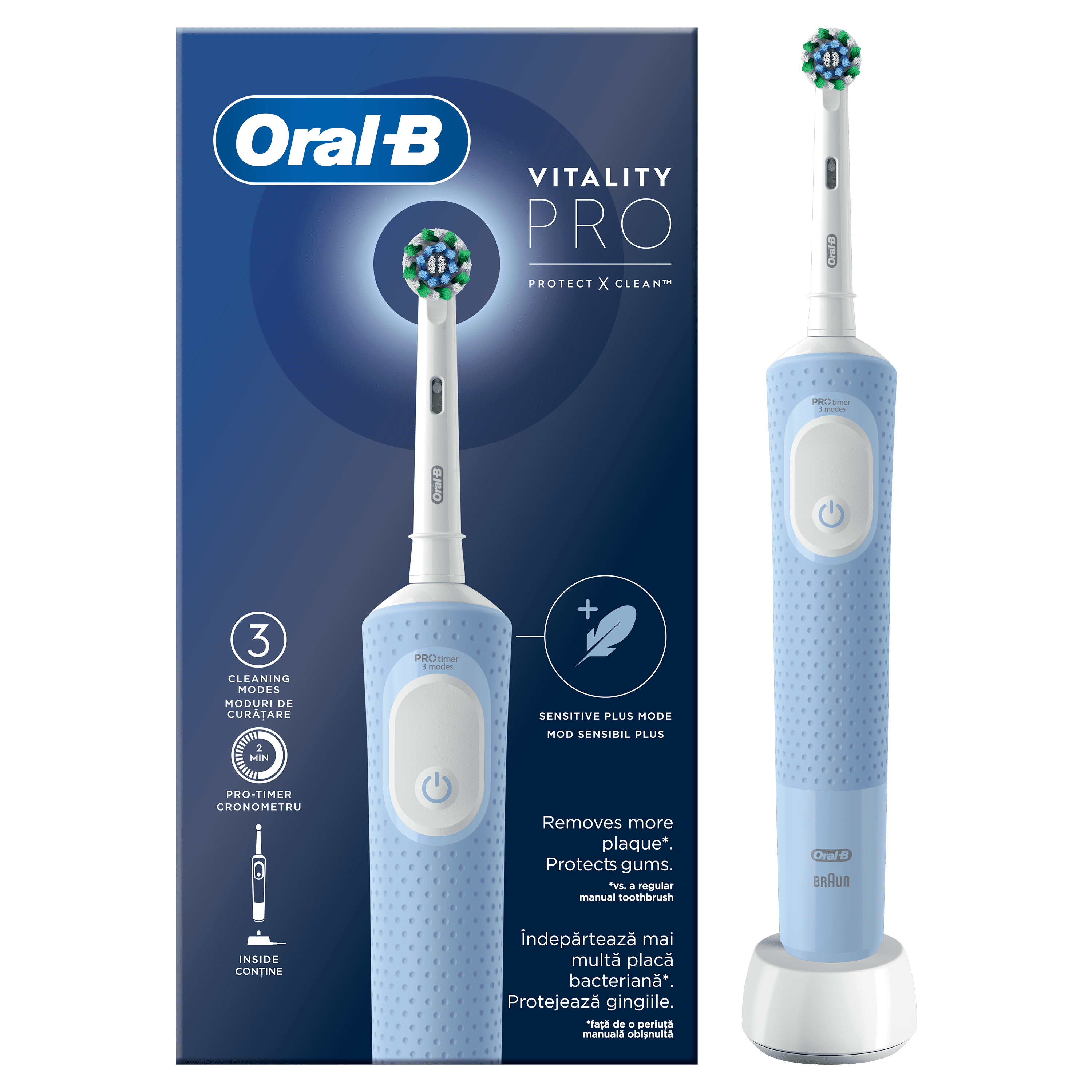 Електрическа четка Oral B D103 Pro Blue 