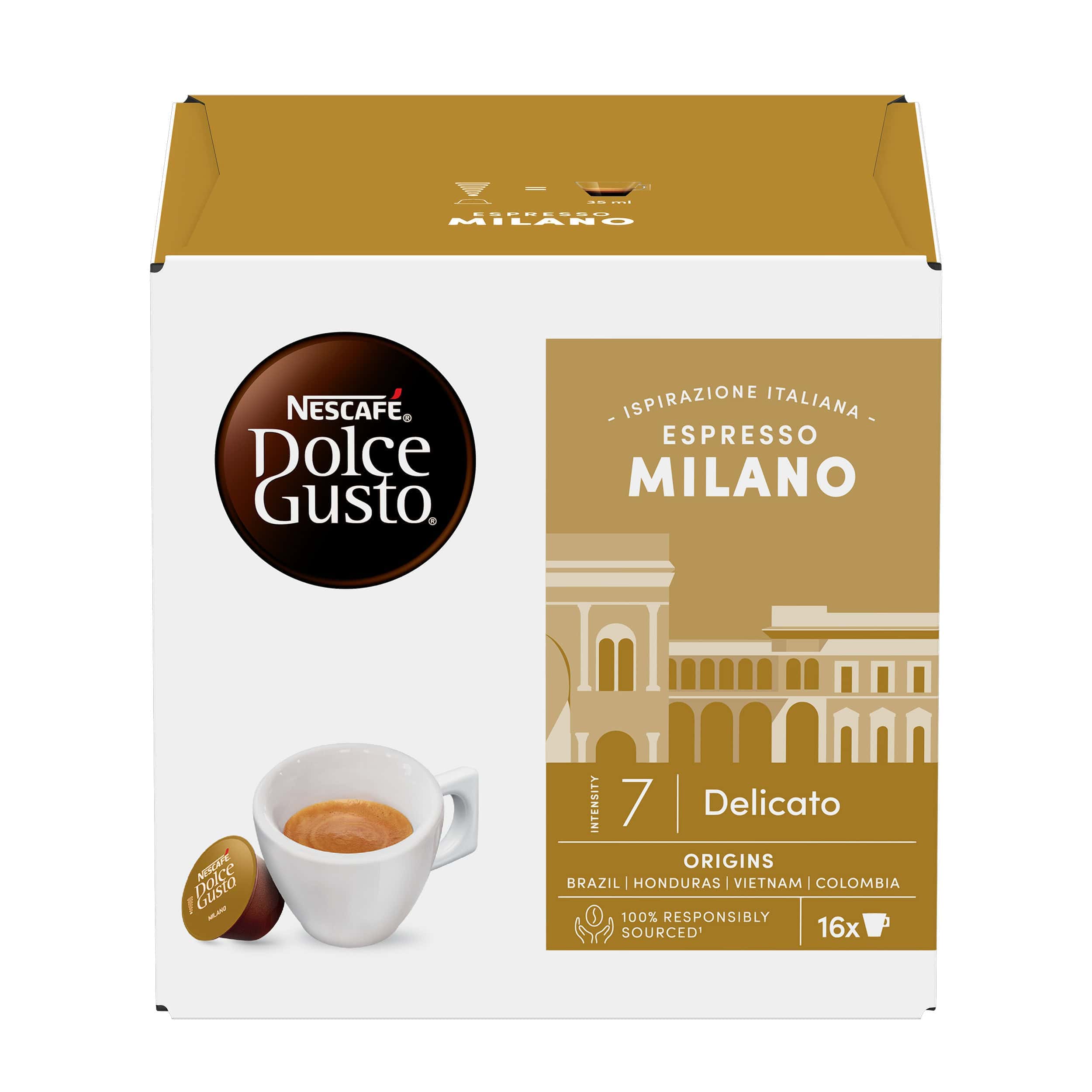 Nescafe Dolce Gusto Milano с капсули 16бр