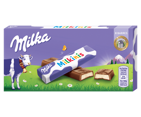 Шоколад Milka Milkinis 87.5гр