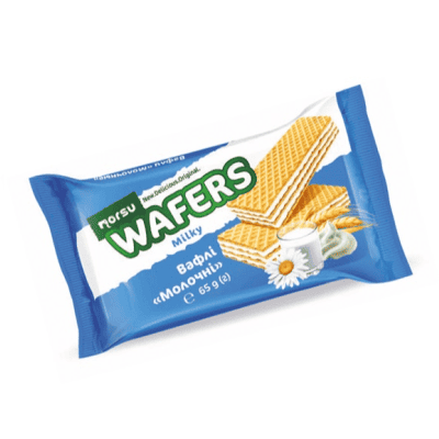 Вафли млечни норсу 65гр