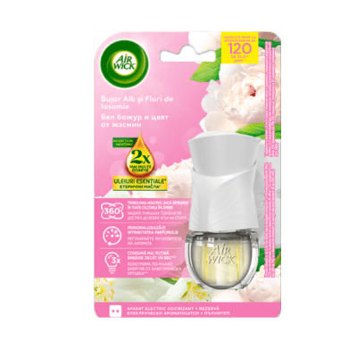 Air wick ел. компл.божур/жасмин 19мл