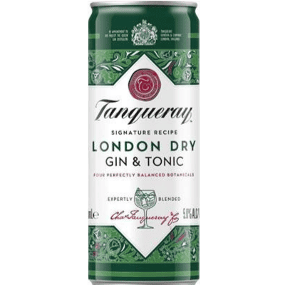 Коктейл Tanqueray с тоник кен  5% 250мл