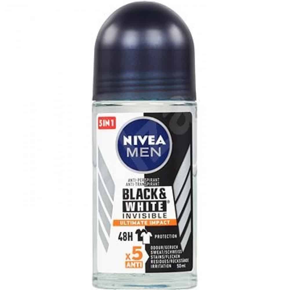 Дез.Рол-он Nivea Men Black&Wh Impact 50мл