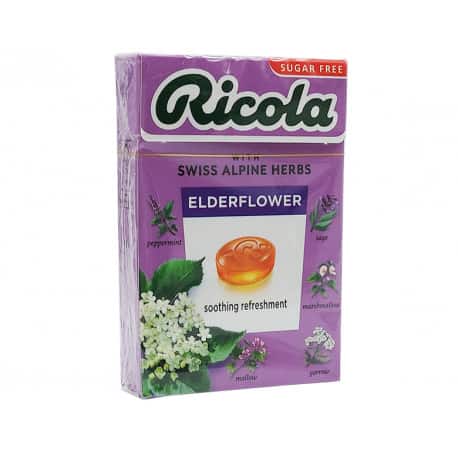 Билкови бонбони Ricola черен бъз 40 гр