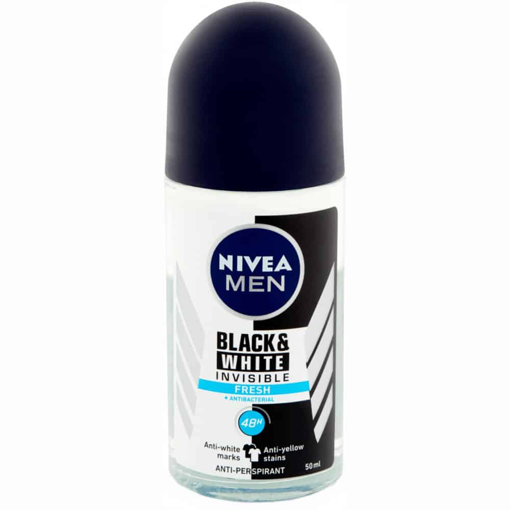 Дез. Рол-он Nivea Invis.Black&White 50мл