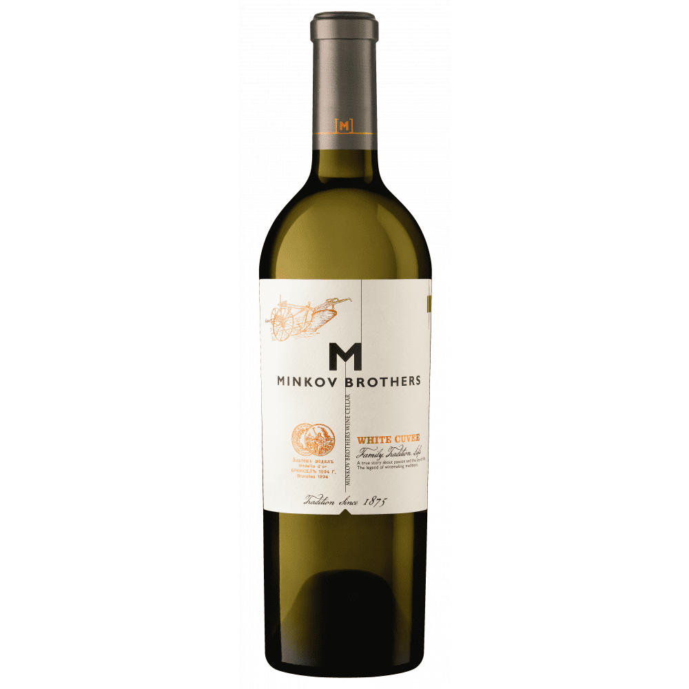 Бяло вино Братя Минкови White Cuvee 750мл