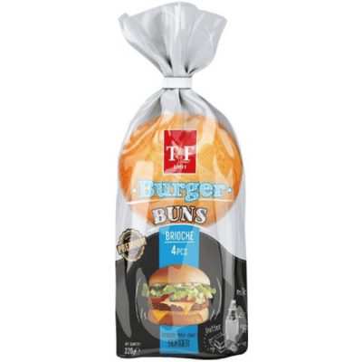 Питки бриош за хамбургер тимс 320 гр