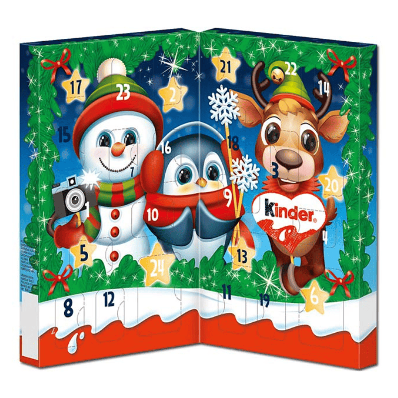 Коледен календар Kinder 127гр