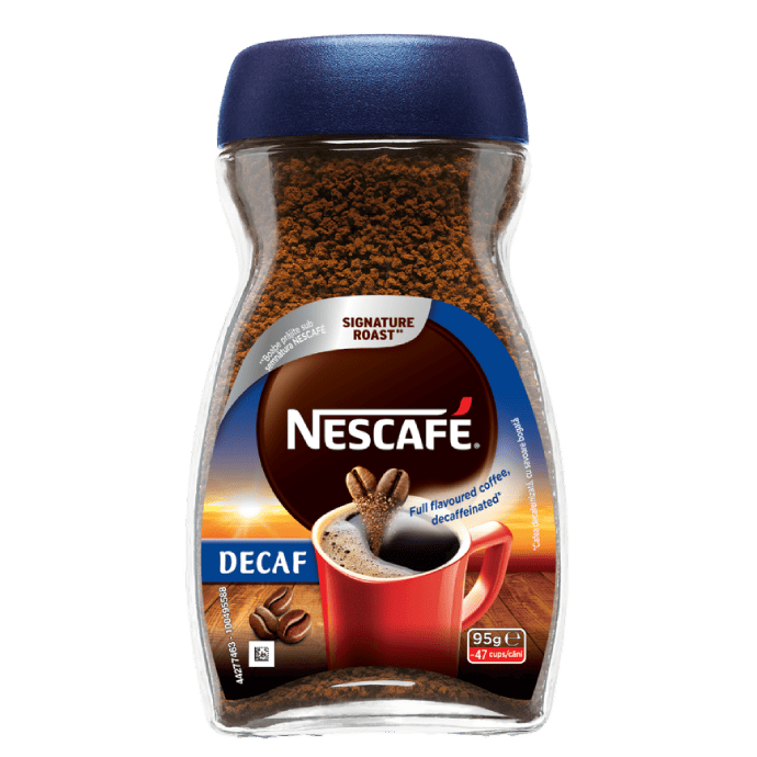 Nescafe Без Кофеин разтворимо 95гр