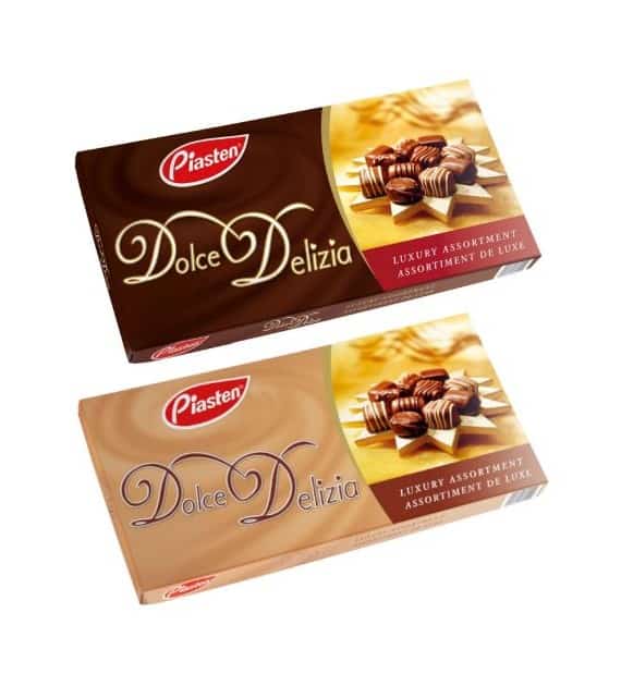 Шоколадови бонбони Dolce Delizia Piasten 400 гр