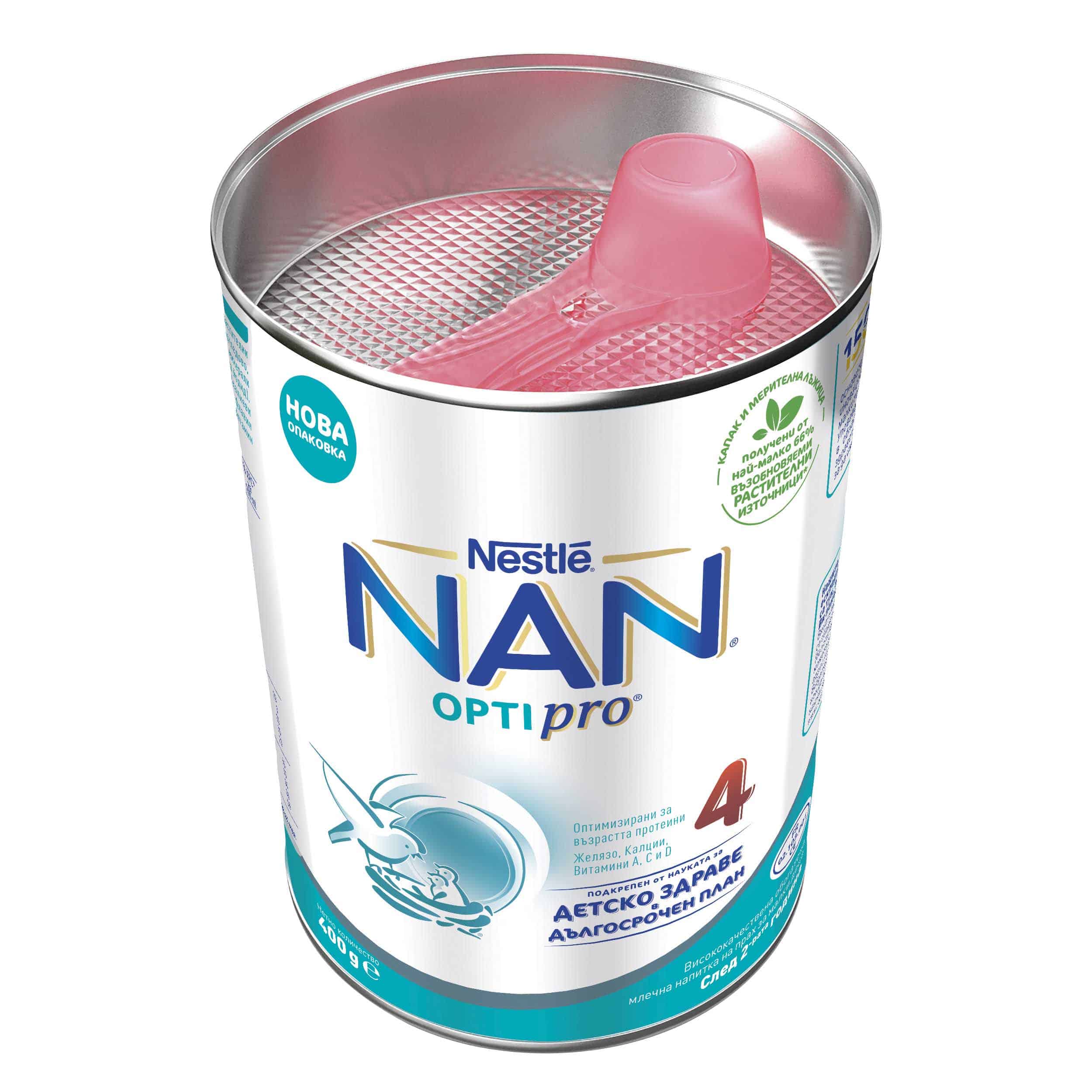 Адаптирано мляко NAN 4 400гр