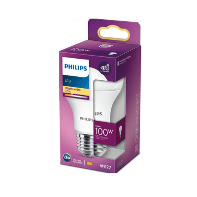 Led крушка Philips 100W/E27 топла светлина