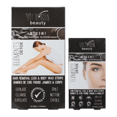 Деп.ленти VB Vegan charcoal лице,тяло 20бр