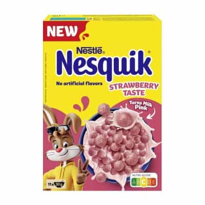 Зърн.зак.нескуик ягода 330гр