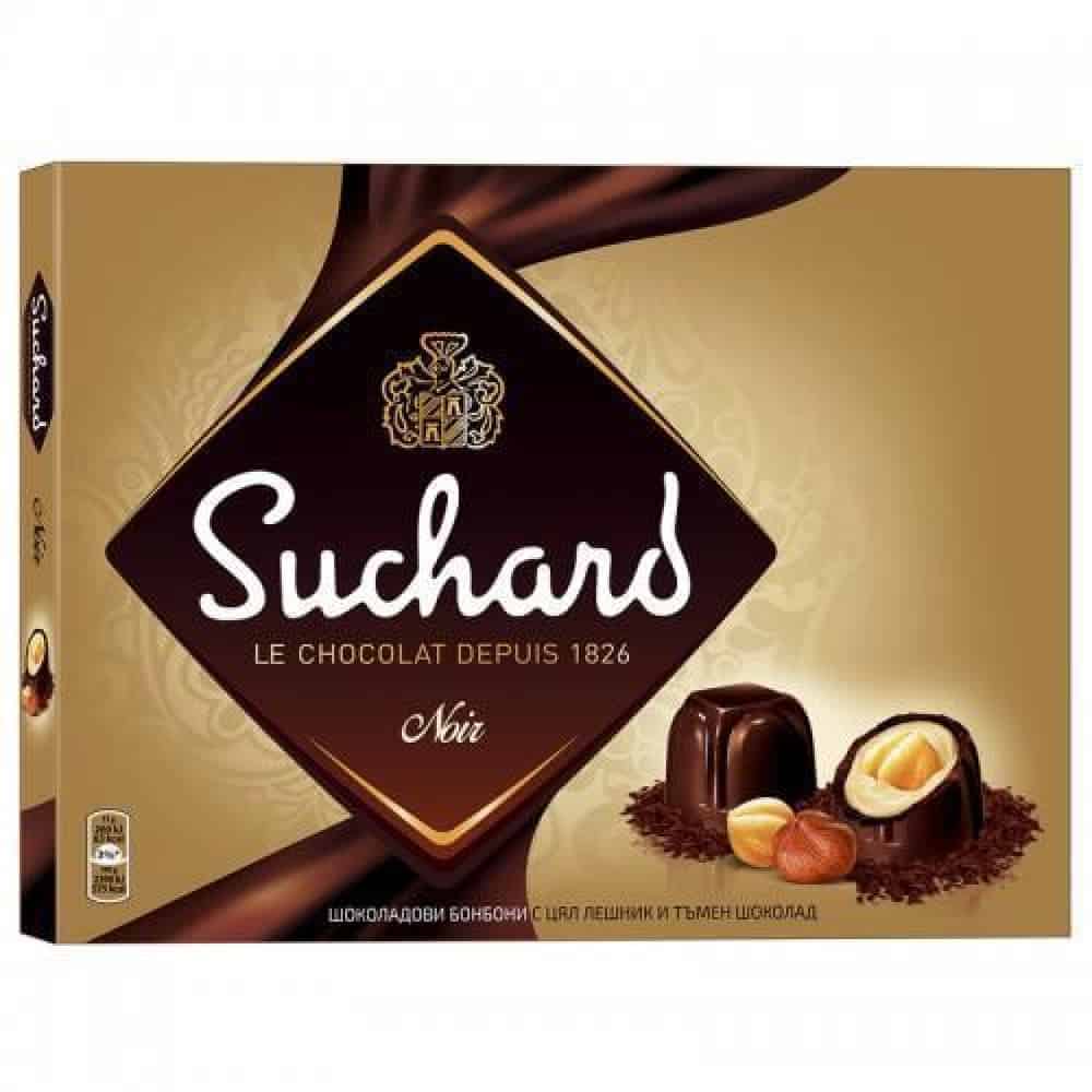 Шоколадови Бонбони Suchard Noir 153гр