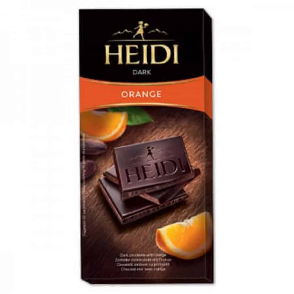 Шоколад Heidi Grand'Or Dark Портокал 80гр