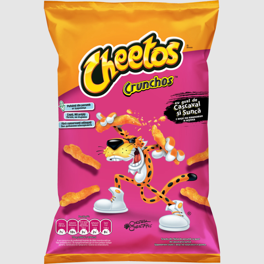 Снакс Cheetos шунка и кашкавал 60гр