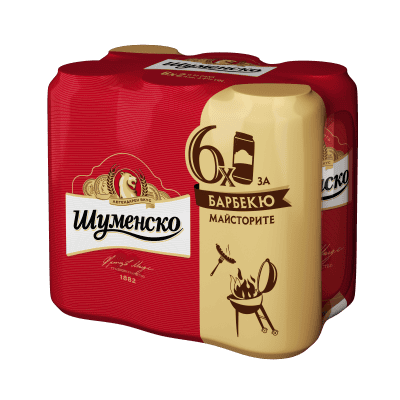 Бира Шуменско кен 6х0.5л