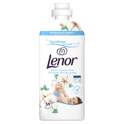 Омекотител Lenor Sensitive 1,239л/59пр