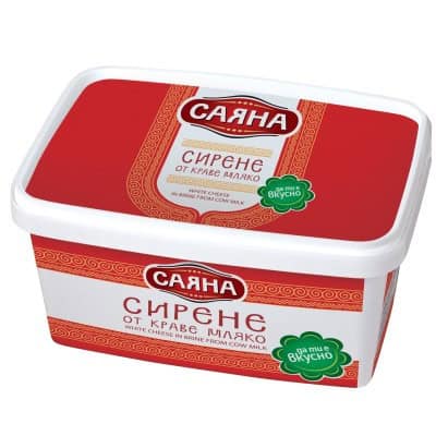 Краве сирене Саяна PVC 800гр