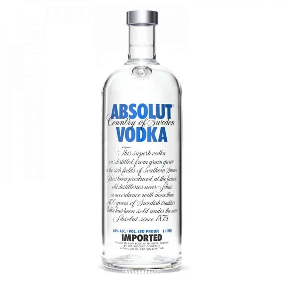 Водка Absolut Син 1л