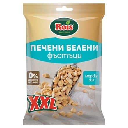 Фъстъци Rois XXL печ. с морска сол 500 гр