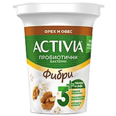 Активиа фибри с орехи и овес 280гр