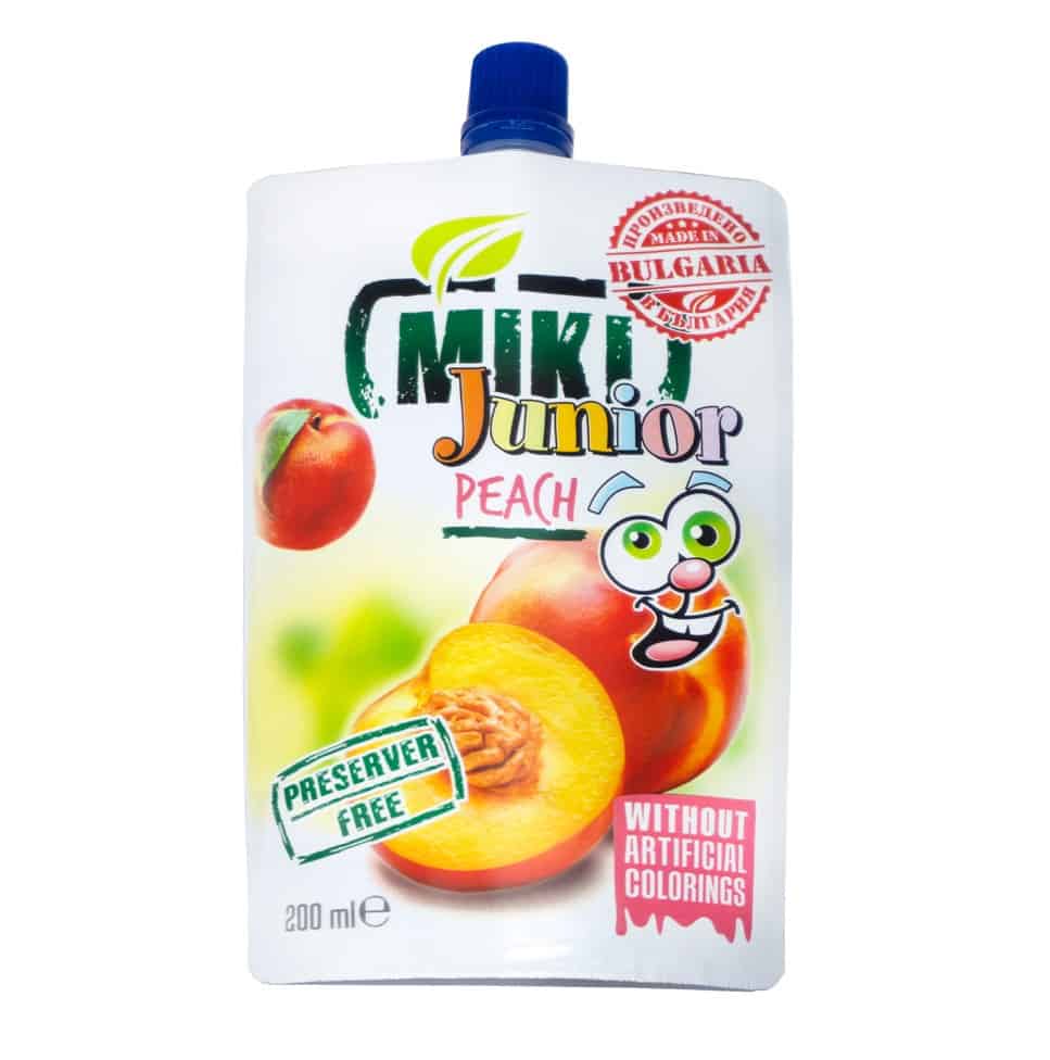 Плодова напитка Miki праскова 0.2л