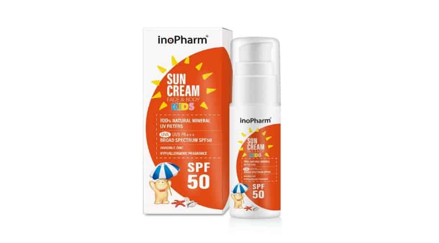 Слънцез. крем за деца InoPharm SPF50 100гр