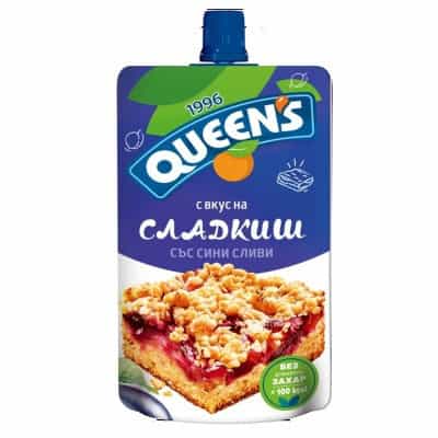 Мус куинс сладкиш/сини сливи 100гр
