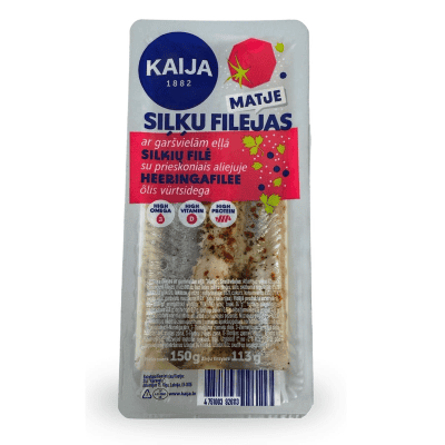 Филе от сельодка в олио с билки 150гр