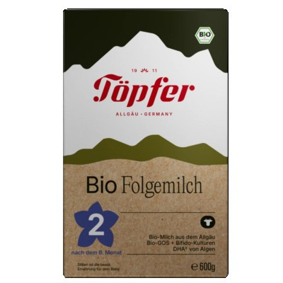 Био прех.мляко тьопфер 2 6+м 600гр