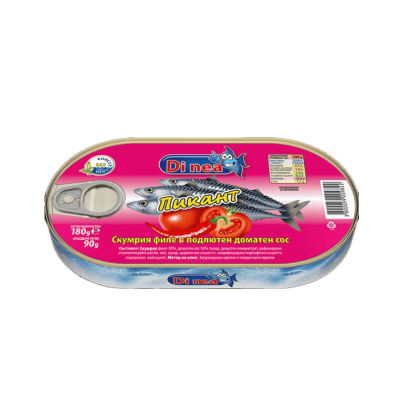 Скумрия филе Di nea в подлют.дом.сос 180гр