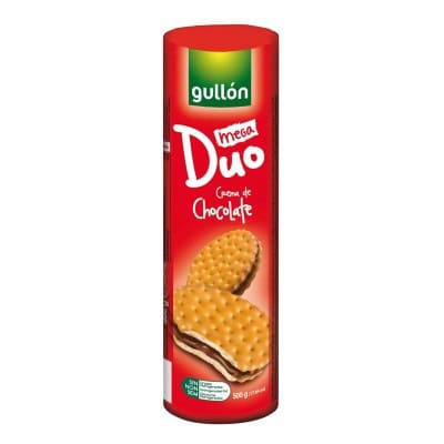 Б-ти gullon дуо шоколад 500гр