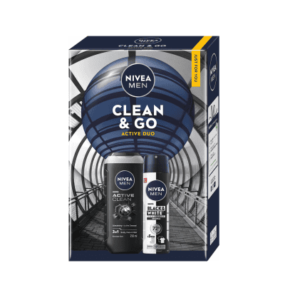 К-т Nivea Men Clean душ гел+део