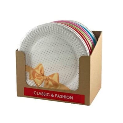 Картонени чинии  classic & fashion