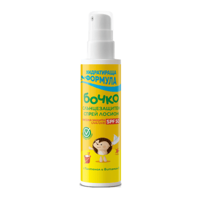 Лосион слънцез.спрей Бочко SPF50 125 мл