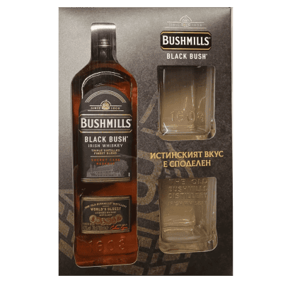 Уиски Bushmills Black Bush 0,7 л + 2 чаши